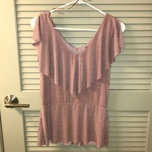 Adrianna Papell Pink Top